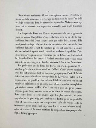 Le livre des portes. Tome I (fasc. I, II & III), Tome II (fasc. I & II) and Tome III (Fasc. 1) (all published and complete set)[newline]M3733a-05.jpeg