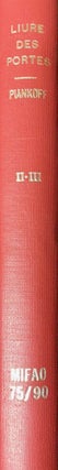 Item #M3733e Le livre des portes. Tome II (fasc. I & II) and Tome III (Fasc. 1) (tomes II and...