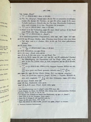 Koptisches Handw&ouml;rterbuch. Bearbeitet auf Grund des Koptischen Handw&ouml;rterbuchs von Wilhelm Spiegelberg. Lieferung 5 (RO-TPHA)[newline]M3734c-01.jpeg