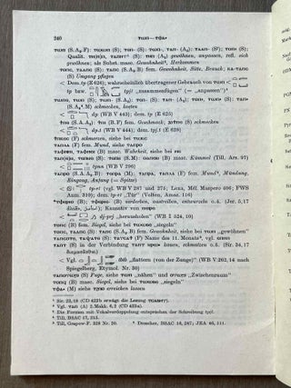 Koptisches Handw&ouml;rterbuch. Bearbeitet auf Grund des Koptischen Handw&ouml;rterbuchs von Wilhelm Spiegelberg. Lieferung 5 (RO-TPHA)[newline]M3734c-02.jpeg