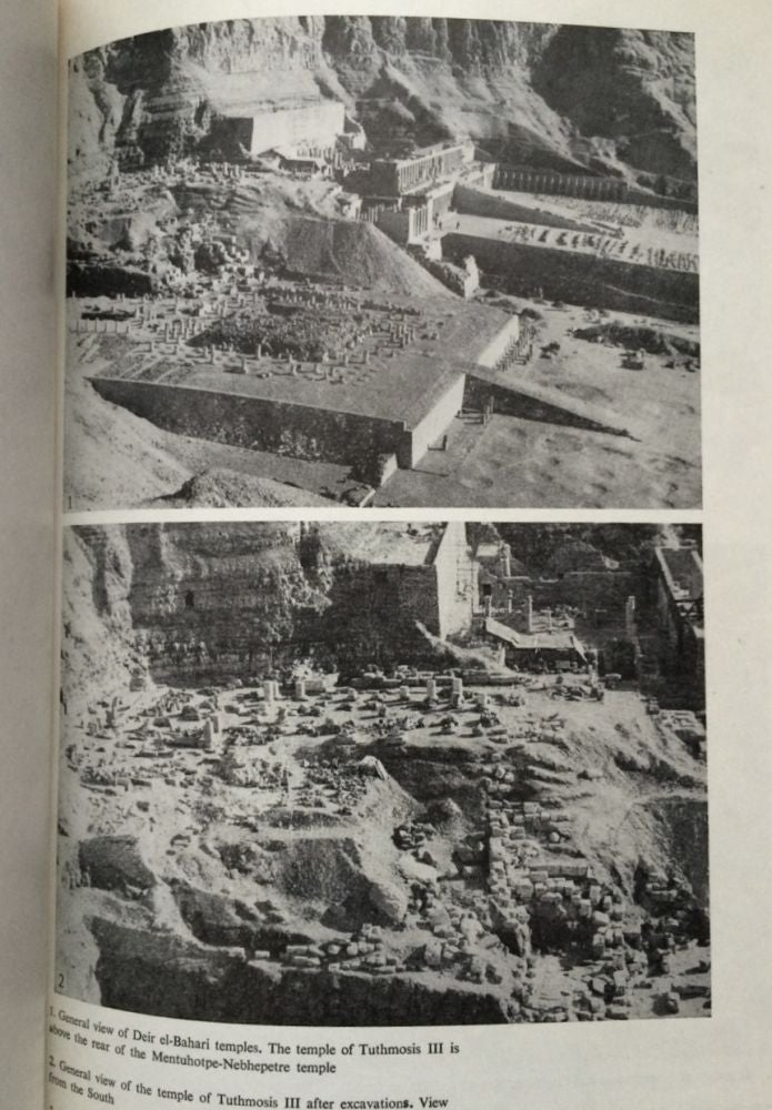 Item #M3748 Deir el-Bahari IV: The temple of Tuthmosis III: Statuary and votive monuments. LIPINSKA Jadwiga.[newline]M3748.jpg