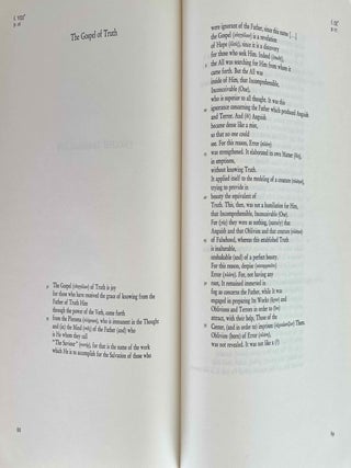Evangelium veritatis. Codex Jung f. VIIIv - XVIv (p. 16-32) / f.XIXr-XXIIr (p. 37-43)[newline]M3750a-15.jpeg