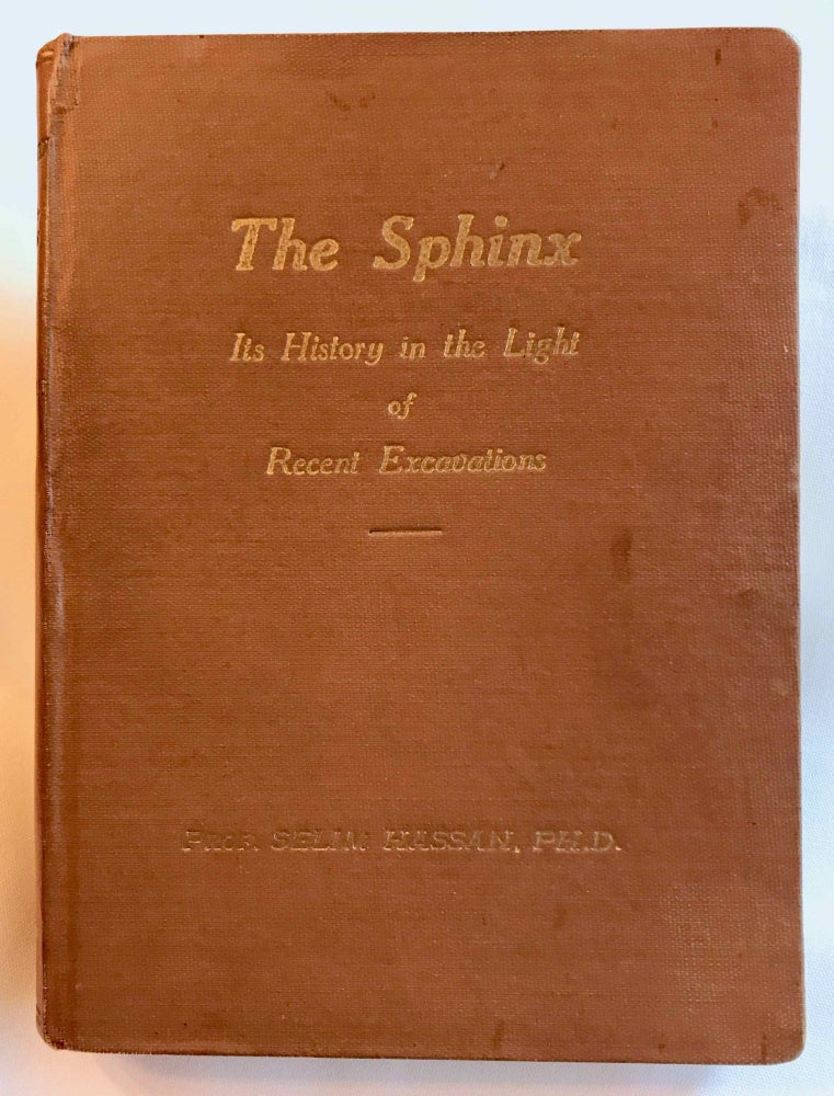 Item #M3752b The Sphinx. Its history in the light of recent excavations. HASSAN Selim.[newline]M3752b.jpg