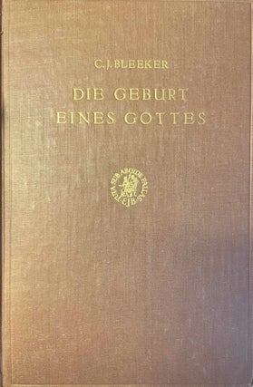 Item #M3755a Die Geburt eines Gottes. Eine Studie über den ägyptischen Gott Min und sein Fest....