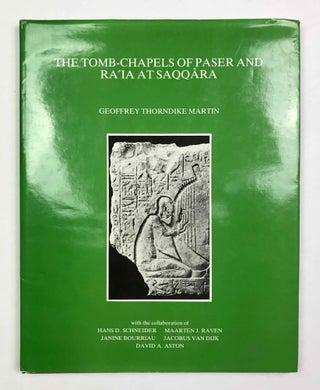Item #M3756b The tomb-chapels of Paser and Ra'ia at Saqqâra. MARTIN Geoffrey Thorndike[newline]M3756b-00.jpeg