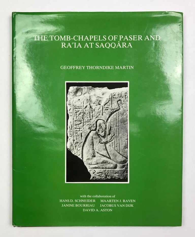 Item #M3756b The tomb-chapels of Paser and Ra'ia at Saqqâra. MARTIN Geoffrey Thorndike.[newline]M3756b-00.jpeg