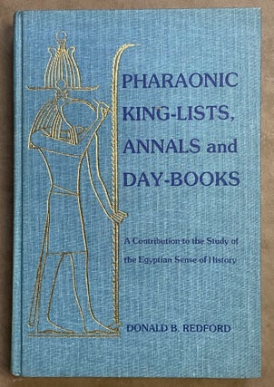 Item #M3757c Pharaonic king-lists, annals and day-books. REDFORD Donald B[newline]M3757c-00.jpeg