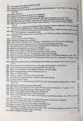 Egyptian historical records of the later 18th dynasty. Transl. by B. Cumming & B.G. Davies. 6 vols (complete set)[newline]M3759b-27.jpeg