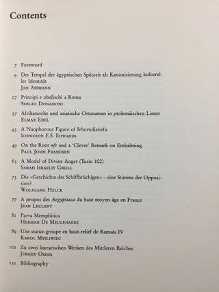 The heritage of Ancient Egypt. Studies in honour of Erik Iversen.