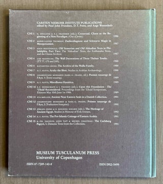 The heritage of Ancient Egypt. Studies in honour of Erik Iversen.