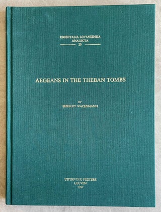 Item #M3776a Aegeans in the Theban tombs. WACHSMANN Shelley