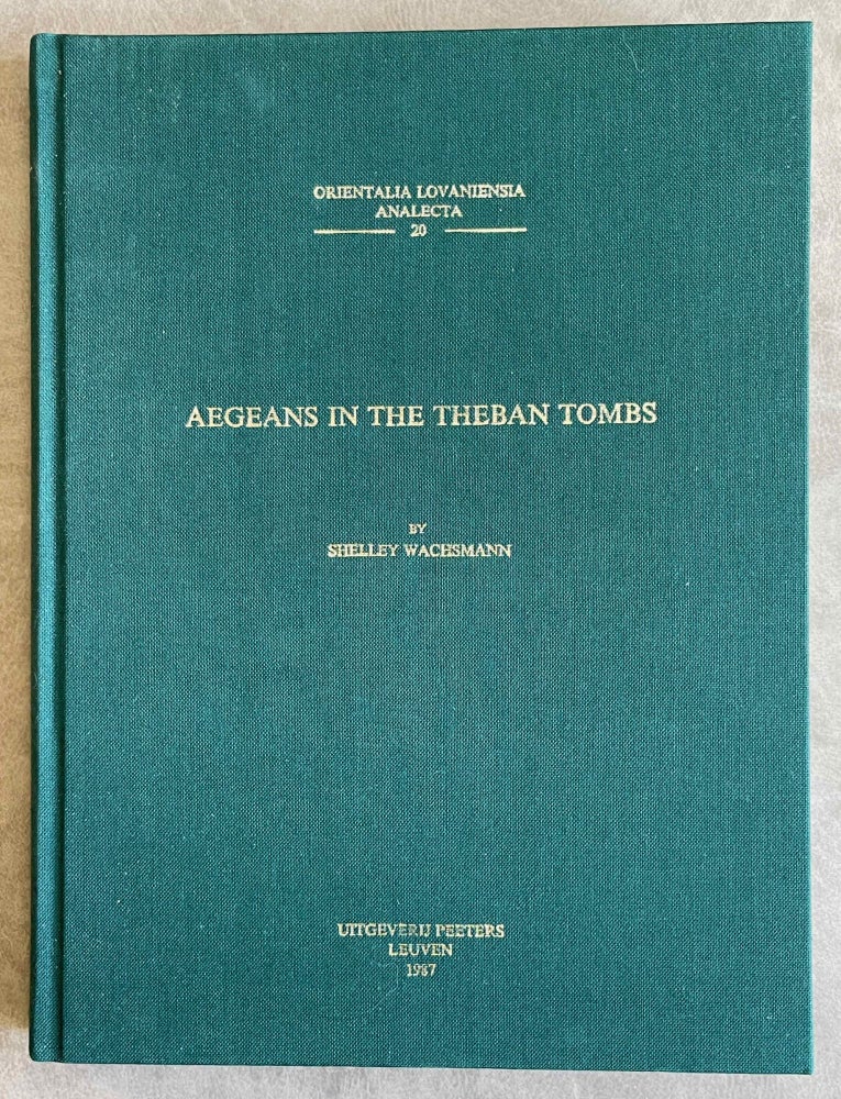 Item #M3776a Aegeans in the Theban tombs. WACHSMANN Shelley.[newline]M3776a-00.jpeg