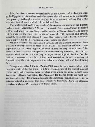 Aegeans in the Theban tombs