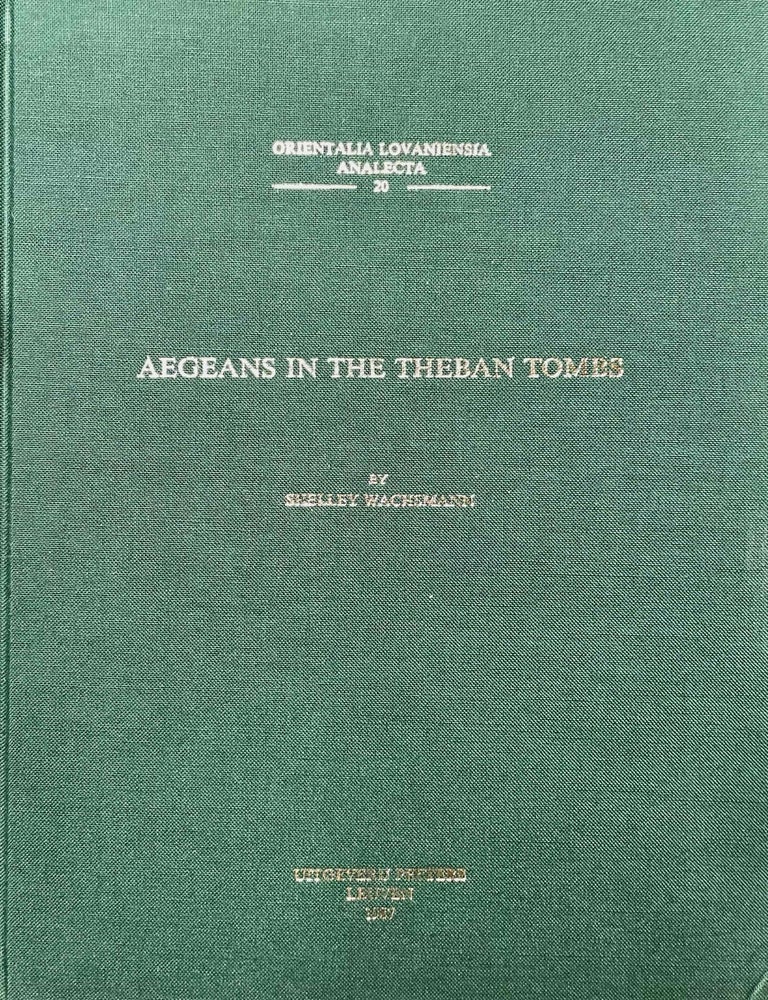Item #M3776b Aegeans in the Theban tombs. WACHSMANN Shelley.[newline]M3776b-00.jpeg