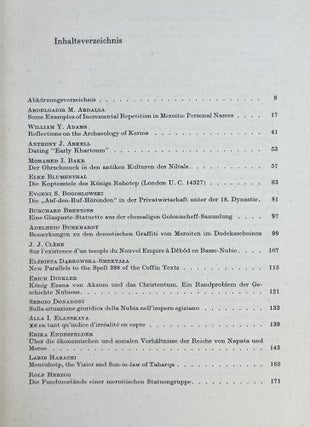 Festschrift Hintze. Ägypten und Kusch