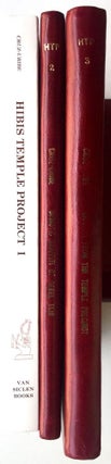 Item #M3787c Hibis Temple project. Vol. I: Translations, commentary, discussions and sign list....