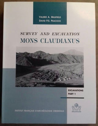 Item #M3813b Mons Claudianus, Survey and Excavation 1987-1993. TII. Excavations: part 1. MAXFIELD...[newline]M3813b.jpg