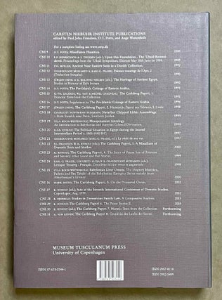 Aus der Buchhaltung des Weinmagazins im Edfu-Tempel. Der Demotische P. Carlsberg 409. TEXT ONLY, without the plates. (The Carlsberg Papyri, vol. 9)[newline]M3819b-06.jpeg