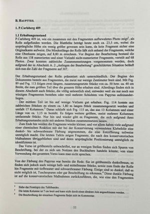 Aus der Buchhaltung des Weinmagazins im Edfu-Tempel. Der Demotische P. Carlsberg 409. 2 volumes (complete set) (The Carlsberg Papyri, vol. 9)