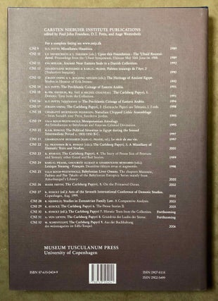 The Petese Stories II (The Carlsberg Papyri, vol. 6)[newline]M3821c-15.jpg