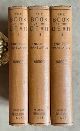 Item #M3849 The Book of the Dead. An English translation of the chapters, hymns, etc., of the...