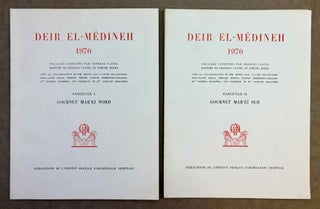 Item #M3867a Rapports préliminaires. Tome XII. Deir el-Medineh (1970). Fasc. 1: Gournet...