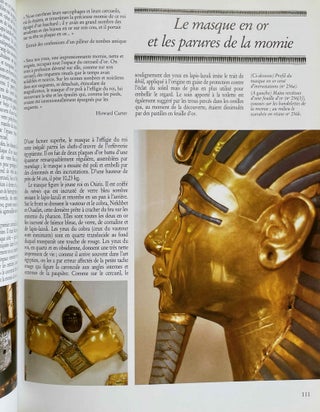 Toutankhamon. Vie, mort et découverte d'un pharaon. Le roi, la tombe, le trésor royal. Traduction J.-M. Luccioni & B. Laroche[newline]M3871-05.jpeg