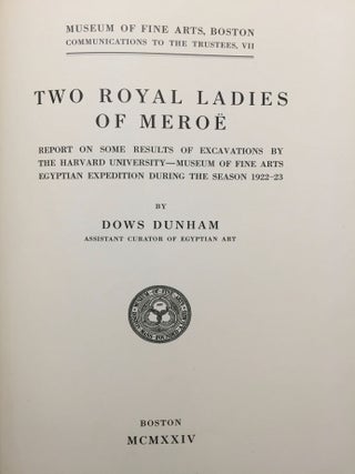 Two royal ladies of Meroe