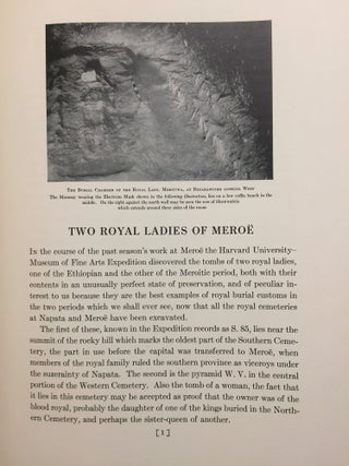 Two royal ladies of Meroe