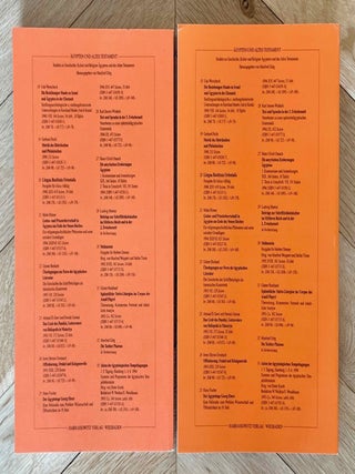 Hieratische Pal&auml;ographie der nicht-literarischen Ostraka der 19. und 20. Dynastie Teil 1: Text. Teil 2: Tafeln (complete set)