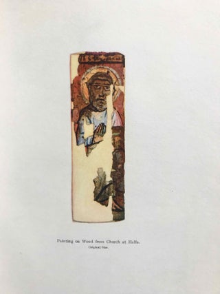 University of Pennsylvania, the Eckley B. Coxe Junior Expedition to Nubia, 8 volumes (complete set). Vol. I: Areika. Vol. II: Churches in Lower Nubia. Vol. III & IV: Karanog, the Romano-Nubian cemetery, text & plates. Vol. V: Karanog, the town. Vol. VI: Karanog, the meroitic inscriptions of Shablûl and Karanog. Vol. VII: Buhen, text. Vol. VIII: Buhen, plates.[newline]M3886c-16.jpg