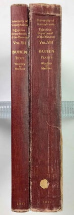 Buhen. 2 vols (complete set). Vol. I: Text. Vol. II: Plates.[newline]M3886d-01.jpeg
