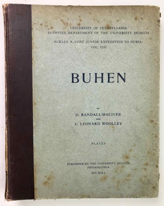 Buhen. 2 vols (complete set). Vol. I: Text. Vol. II: Plates.[newline]M3886d-14.jpeg