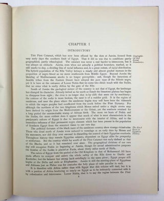 University of Pennsylvania, the Eckley B. Coxe Junior Expedition to Nubia, 8 volumes (complete set). Vol. I: Areika. Vol. II: Churches in Lower Nubia. Vol. III & IV: Karanog, the Romano-Nubian cemetery, text & plates. Vol. V: Karanog, the town. Vol. VI: Karanog, the meroitic inscriptions of Shablûl and Karanog. Vol. VII: Buhen, text. Vol. VIII: Buhen, plates.