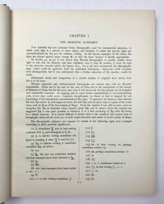 University of Pennsylvania, the Eckley B. Coxe Junior Expedition to Nubia, 8 volumes (complete set). Vol. I: Areika. Vol. II: Churches in Lower Nubia. Vol. III & IV: Karanog, the Romano-Nubian cemetery, text & plates. Vol. V: Karanog, the town. Vol. VI: Karanog, the meroitic inscriptions of Shablûl and Karanog. Vol. VII: Buhen, text. Vol. VIII: Buhen, plates.