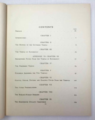 University of Pennsylvania, the Eckley B. Coxe Junior Expedition to Nubia, 8 volumes (complete set). Vol. I: Areika. Vol. II: Churches in Lower Nubia. Vol. III & IV: Karanog, the Romano-Nubian cemetery, text & plates. Vol. V: Karanog, the town. Vol. VI: Karanog, the meroitic inscriptions of Shablûl and Karanog. Vol. VII: Buhen, text. Vol. VIII: Buhen, plates.