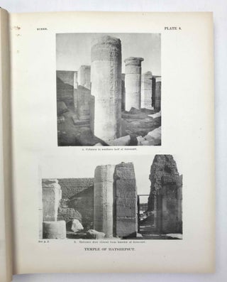 University of Pennsylvania, the Eckley B. Coxe Junior Expedition to Nubia, 8 volumes (complete set). Vol. I: Areika. Vol. II: Churches in Lower Nubia. Vol. III & IV: Karanog, the Romano-Nubian cemetery, text & plates. Vol. V: Karanog, the town. Vol. VI: Karanog, the meroitic inscriptions of Shablûl and Karanog. Vol. VII: Buhen, text. Vol. VIII: Buhen, plates.