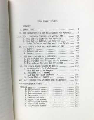 Die libyschen Fürstentümer des Deltas vom Tod Osorkons II. bis zur Wiedervereinigung Ägyptens durch Psametik I.