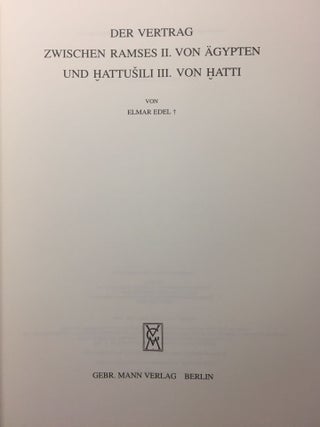 Der Vertrag zwischen Ramses II. von &Auml;gypten und Hattusili III. von Hatti[newline]M3896b-01.jpg