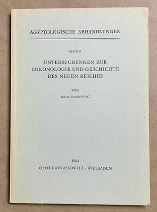 Item #M3898d Untersuchungen zur Chronologie und Geschichte des neuen Reichs. HORNUNG Erik[newline]M3898d-00.jpeg
