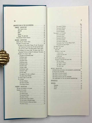A History of Egyptian Architecture. Vol. I: From the earliest times to the end of the Old Kingdom.