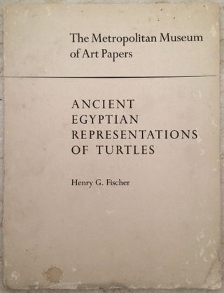 Item #M3901 Ancient Egyptian Representations of Turtles. FISCHER Henry George[newline]M3901.jpg