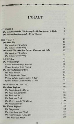 Die Darstellung des Horus. Ein Mysterienspiel in Philae unter Ptolemäus VIII.