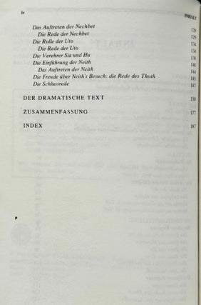 Die Darstellung des Horus. Ein Mysterienspiel in Philae unter Ptolemäus VIII.