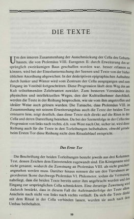 Die Darstellung des Horus. Ein Mysterienspiel in Philae unter Ptolemäus VIII.