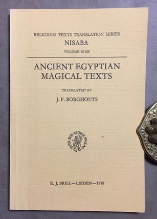 Item #M3905c Ancient Egyptian magical texts. BORGHOUTS Joris Frans[newline]M3905c.jpg