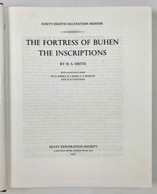 The fortress of Buhen. Vol. I: The archaeological report. Vol II: The inscriptions (complete set)[newline]M3917d-03.jpeg