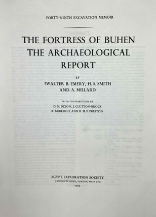 The fortress of Buhen. Vol. I: The archaeological report. Vol II: The inscriptions (complete set)[newline]M3917d-13.jpeg