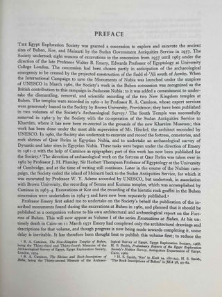 The fortress of Buhen. Vol. I: The archaeological report. Vol II: The inscriptions (complete set)