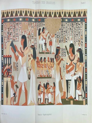 Tombeaux th&eacute;bains: M&acirc;i, des graveurs, Rat'eserkasenb, P&acirc;ri, Djanni, Apoui, Montou-m-hat, Aba[newline]M3929a-10.jpeg